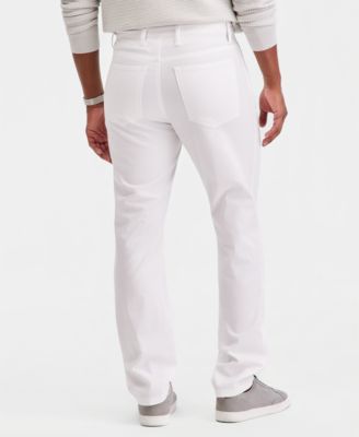 Men's Cotton-Blend 5-Pocket Regular-Fit Pants