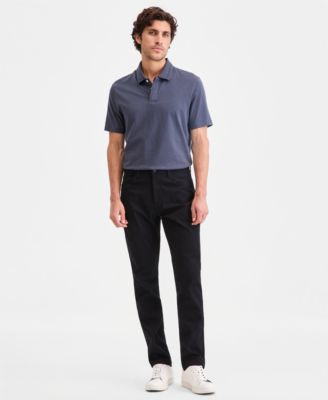 Men's Cotton-Blend 5-Pocket Regular-Fit Pants