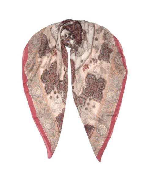 Женский шарф Elizabetta Venere - Modal Cashmere Scarf Shawl., цвет: Розовый