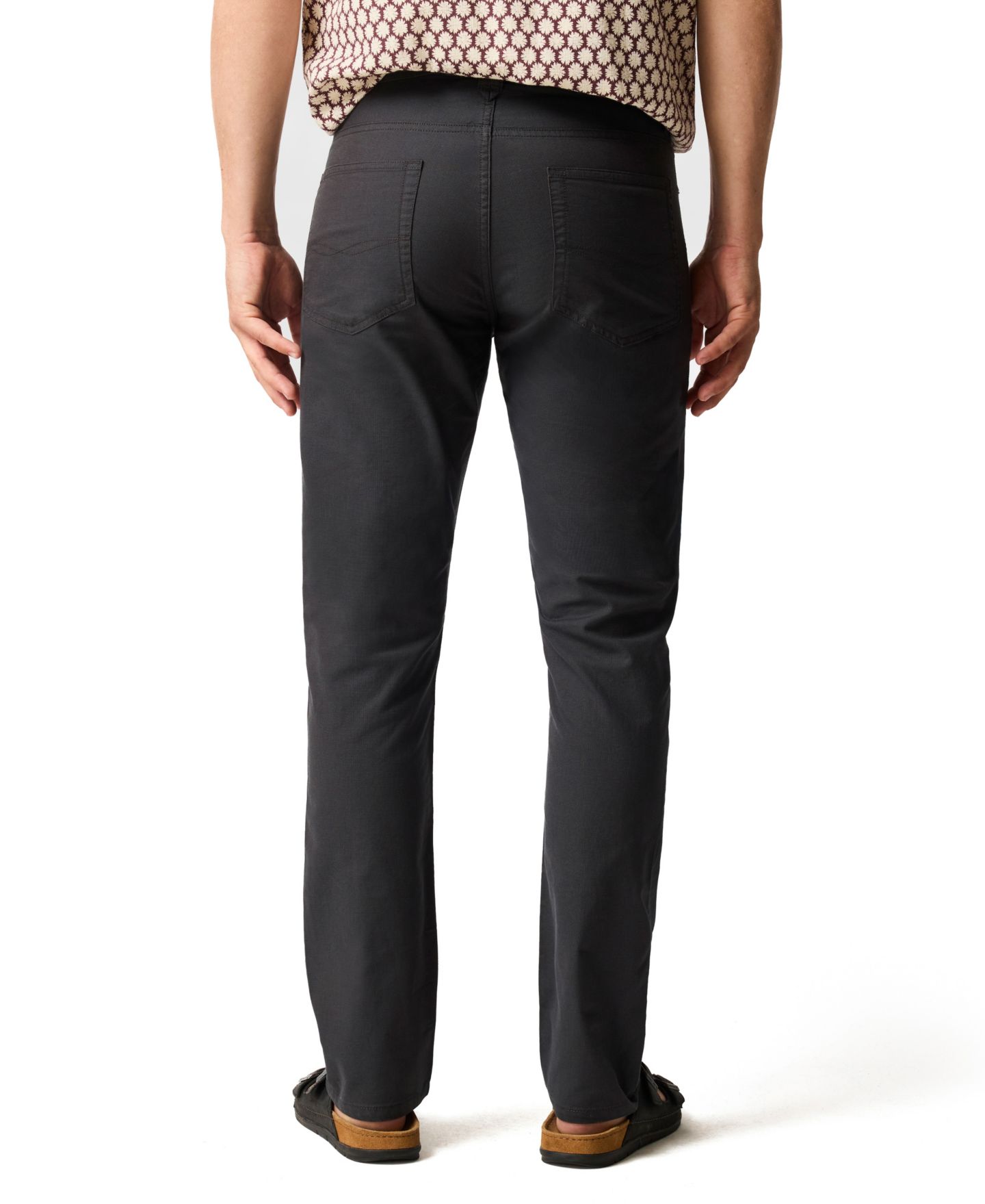 Мужские джинсы Rodd & Gunn Gunn Straight Fit, цвет: Коричневый — фото 5