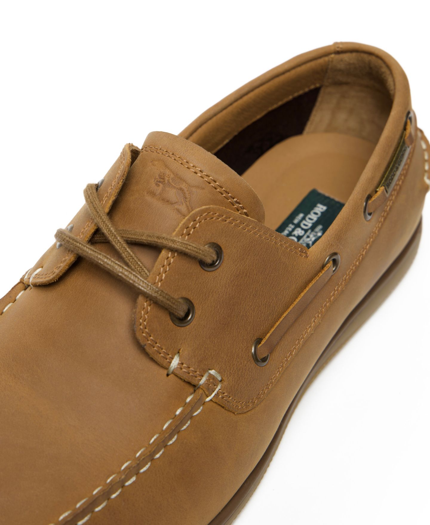 Мужские кроссовки Rodd & Gunn Men's Boardwalk Boat, цвет: Берёзовый — фото 6