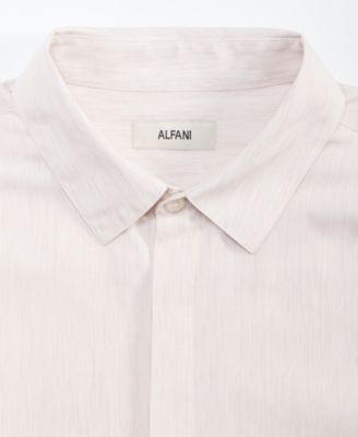 Aflani Men's Luke Cotton Long-Sleeve Button Shirt