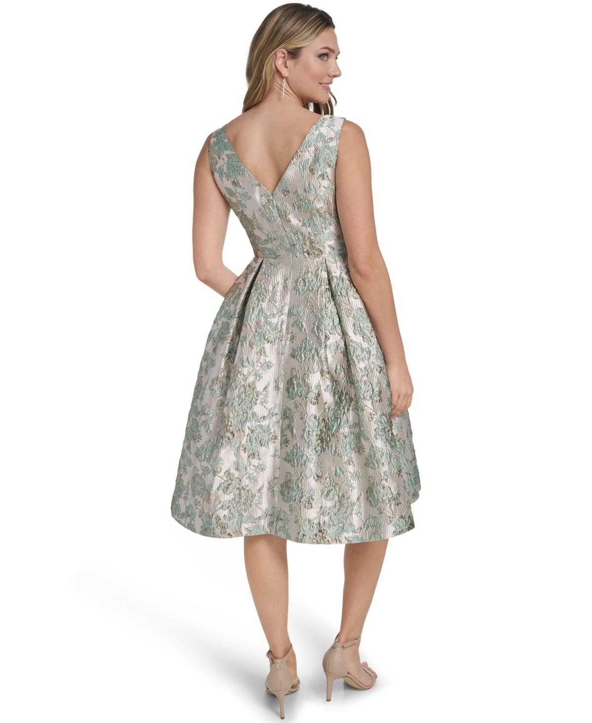 Jessica Howard Women's Boat Neck Cocktail Dress