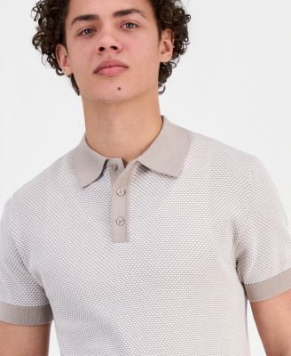 Men's Lake Bi-Color Knit Polo