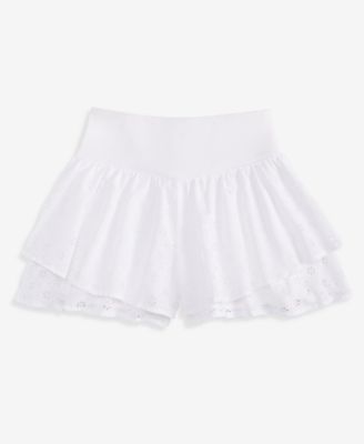 Girls' 5-20 Eyelet Butterfly Shorts