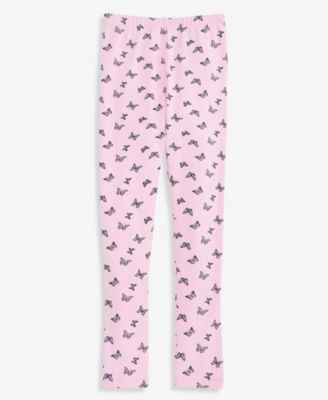 Girls' 5-20 Butterfly-Print Leggings