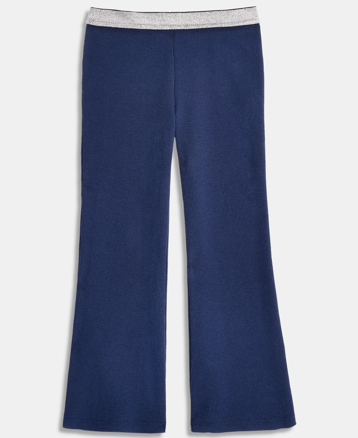 Брюки Epic Threads Glitter-Waist Ribbed Flare Pants для девочек-малышей, цвет: Синий — фото 5