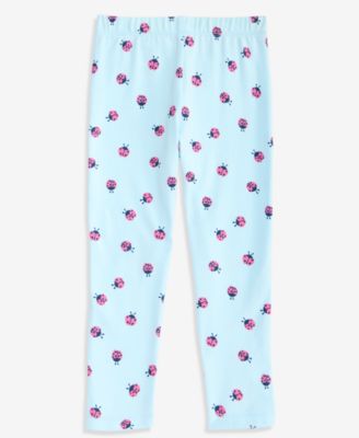 Girls' 12M-5T Ladybug-Print Leggings