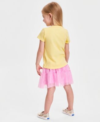 Girls' 12M-5T Butterfly Tee