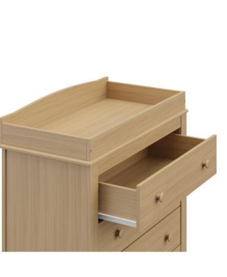 Noah 3 Drawer Chest with Changing Topper (Driftwood)