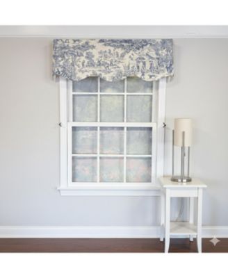 Old-World Provance 100% Cotton Rod Pocket Lined Window Valance 50" x 15"