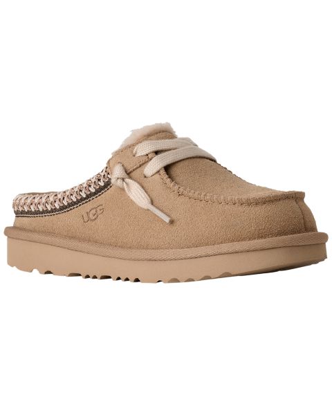 Сабо UGG® Tasman Mule Clog Round Toe Slipper для девочек, цвет: Песочный