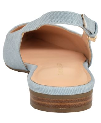 Women's Velina Pointed Toe Slingback Flats