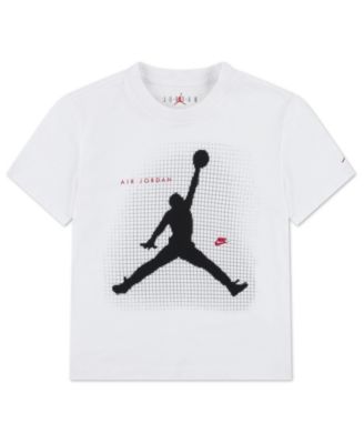 Boys' 4-7 Jumpman Grid Blur Crewneck T-Shirt