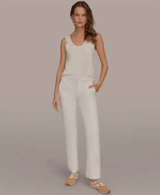 Women's Mid-Rise Denim Modern Trousers