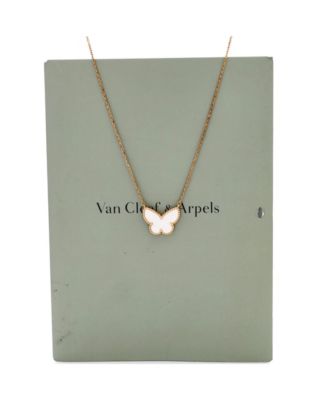 Lucky Alhambra Butterfly Pendant Necklace