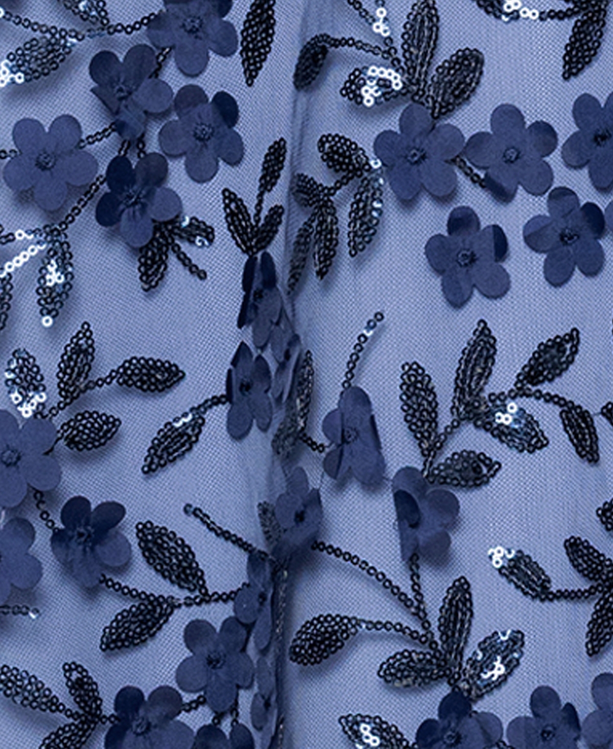 Xscape Women's Long Strapless 3D Flower Ball Gown