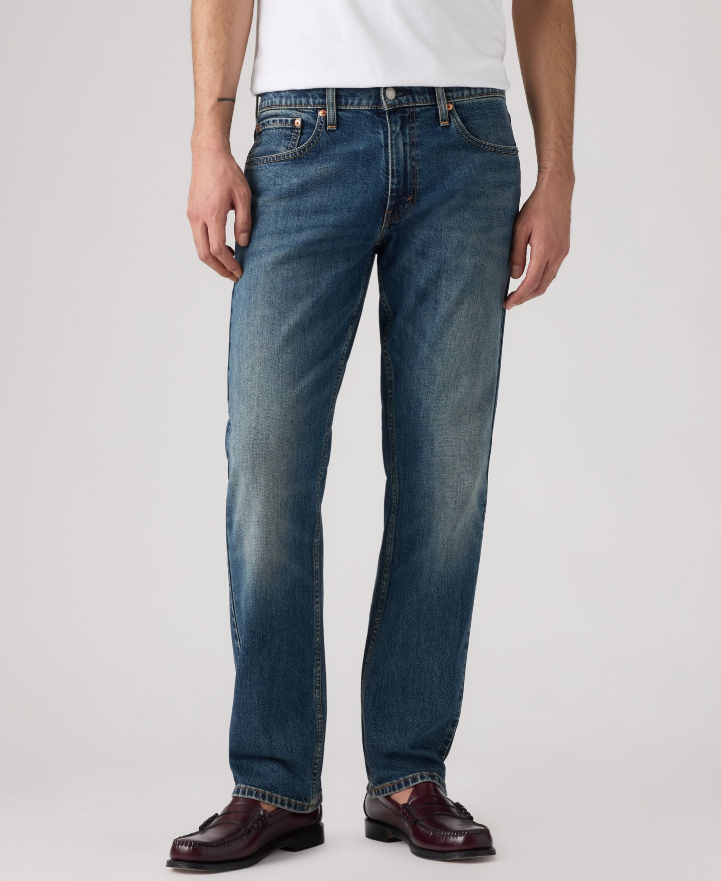 Мужские джинсы Levi's Big and Tall 559 Relaxed Straight Ease, цвет: Джинсовый — фото 1