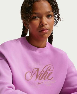 Girls' 7-16 Sportswear Club Boxy Crewneck Sweatshirt