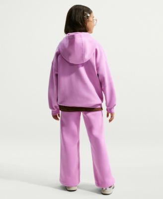 Big Girls Sportswear Club Fleece Wide-Leg Sweatpants