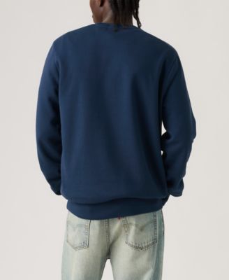 Men's Graphic Detail Crewneck Long-Sleeve Sweatshirt