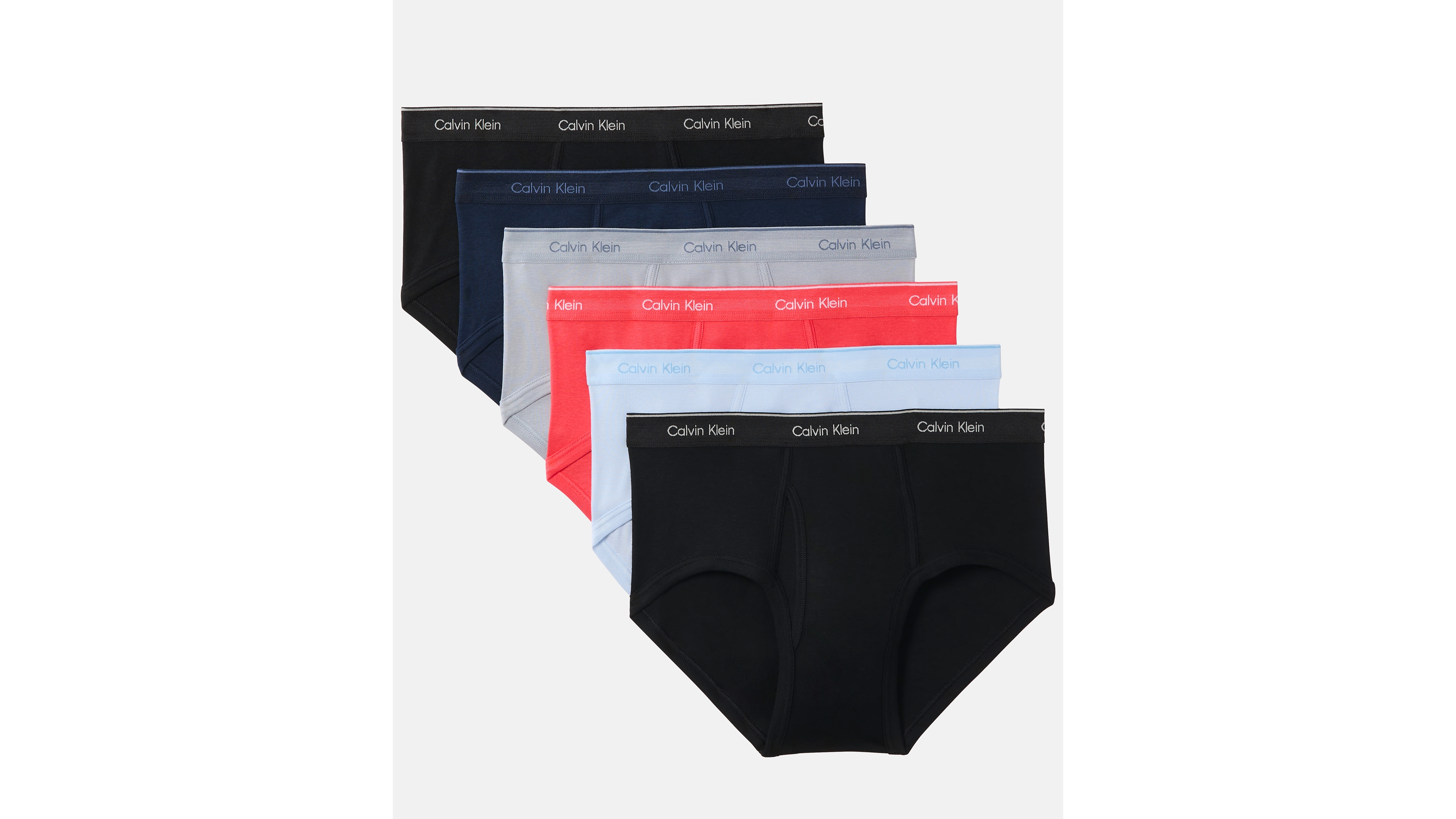 Calvin Klein Men's 5+1 Bonus Pack Cotton Briefs Underwear