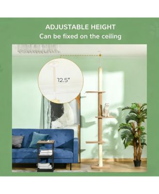 Floor-to-Ceiling Cat Tree Activity Center