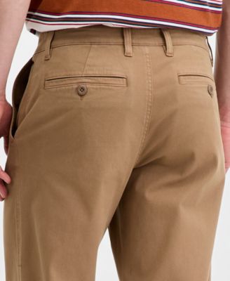 Men's Cotton-Blend Relaxed Chino Pants