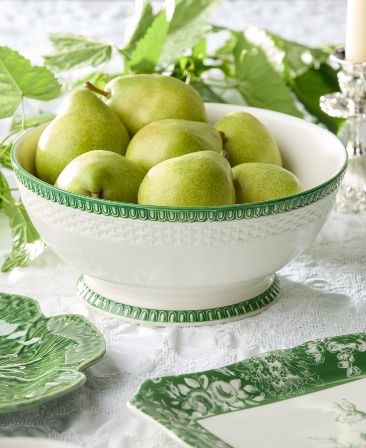 Certified International Le Jardin Embossed Deep Bowl