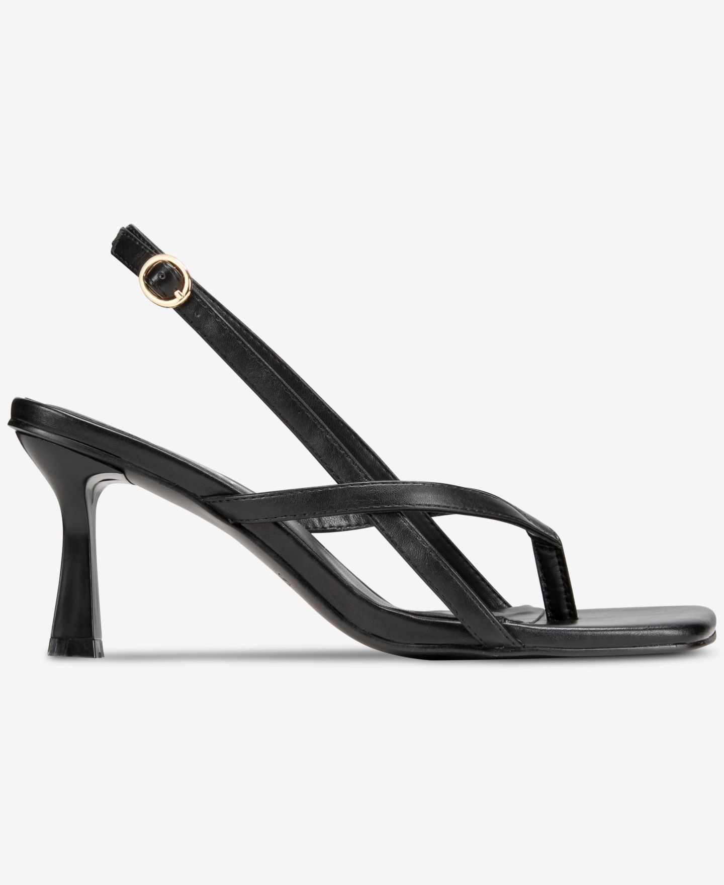 Женские сандалии SMASH Shoes Freya Slingback Dress Sandals - Extended Sizes Available, цвет: Чёрный — фото 2