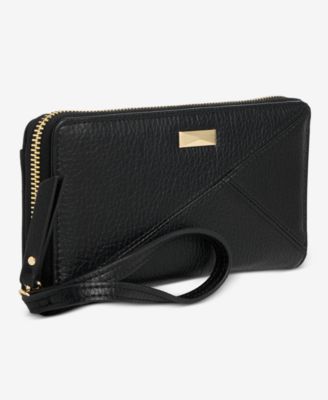 Hazell Geo Pebble Zip Around Wallet