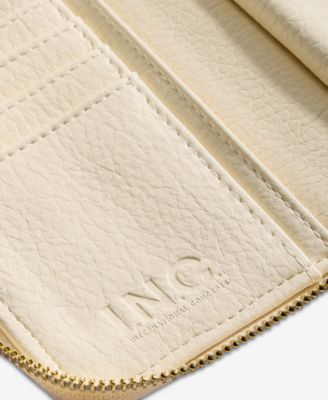 Hazell Geo Pebble Zip Around Wallet