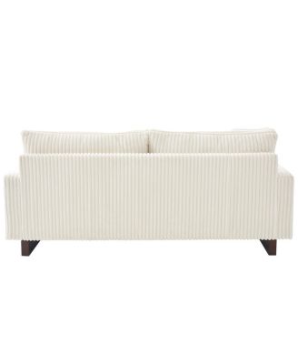 Modern Loveseat Sofa with Four Pillows