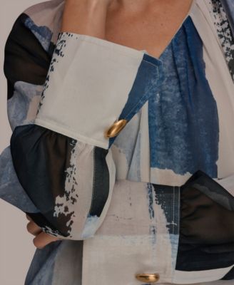 Women's Printed Long-Sleeve Top