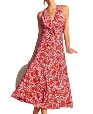 Women's Just Swell Floral Midi Beach Dress