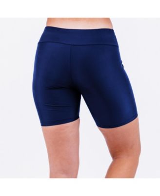 Women's Maya Tankini Swim Top With Built-In Bra and High Waisted Mid-Thigh Swim Shorts