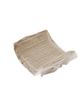  Streamlined Deep Seat Modular 4-Seat Boneless Sofa with French Edge Piping, Brown Velvet