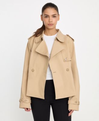 Women's Cropped Trench Jacket