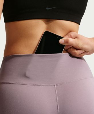 Women's Seamless Front High Waisted Leggings