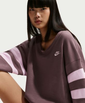 Sportswear Women's Club Fleece Oversized V-Neck Sweatshirt