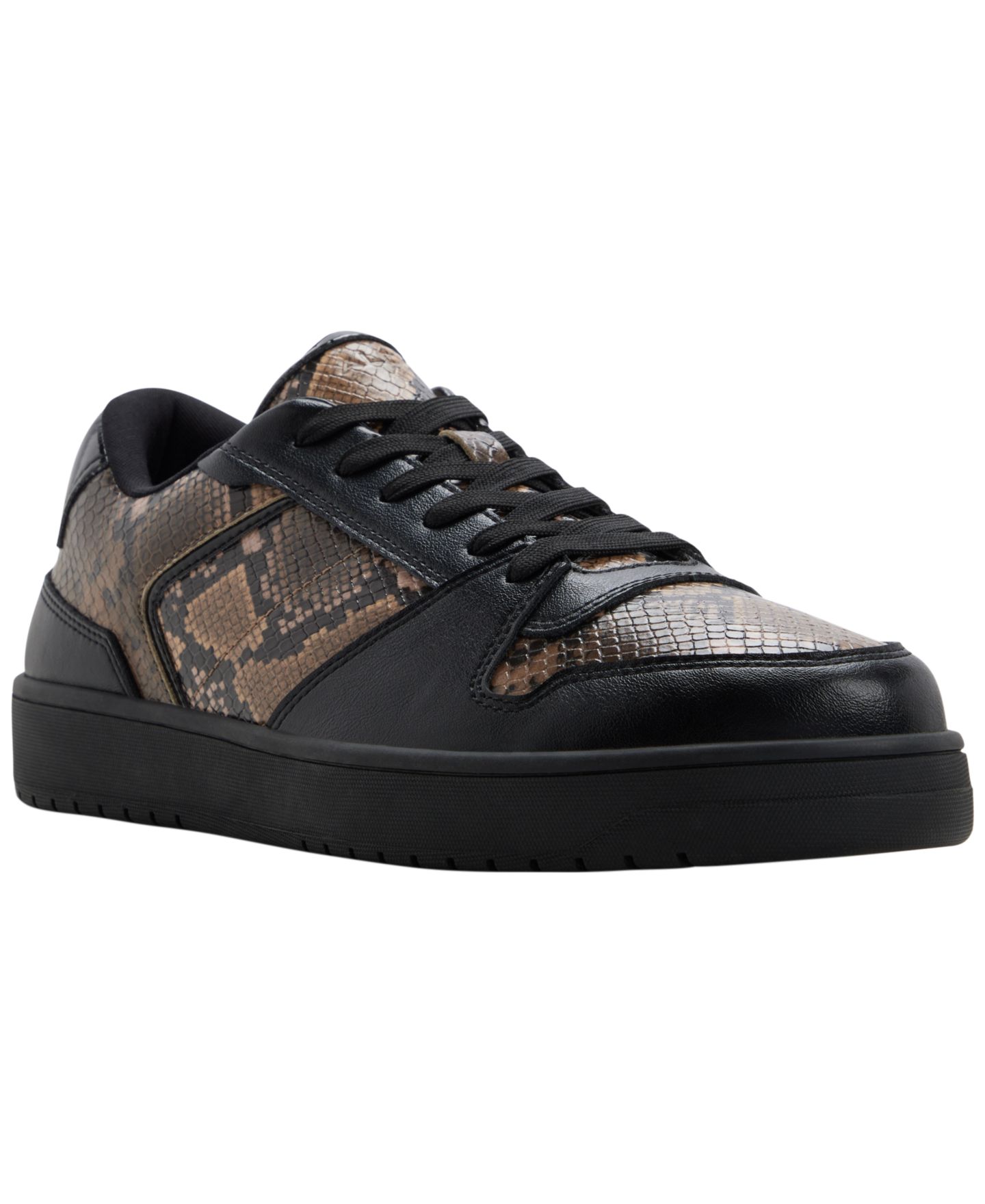 Мужские кроссовки ALDO Zethan Synthetic Fashion Athletics, цвет: Чёрный комбинированный — фото 1