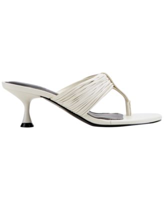 Women's Pamilla Leather Kitten Heel Sandals