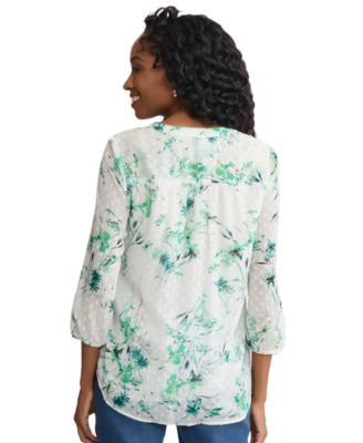 Petite V-Neck Tunic Top