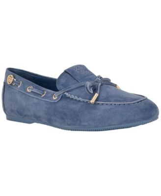 Women's Aisha Soft Suede Boat Shoe Loafers