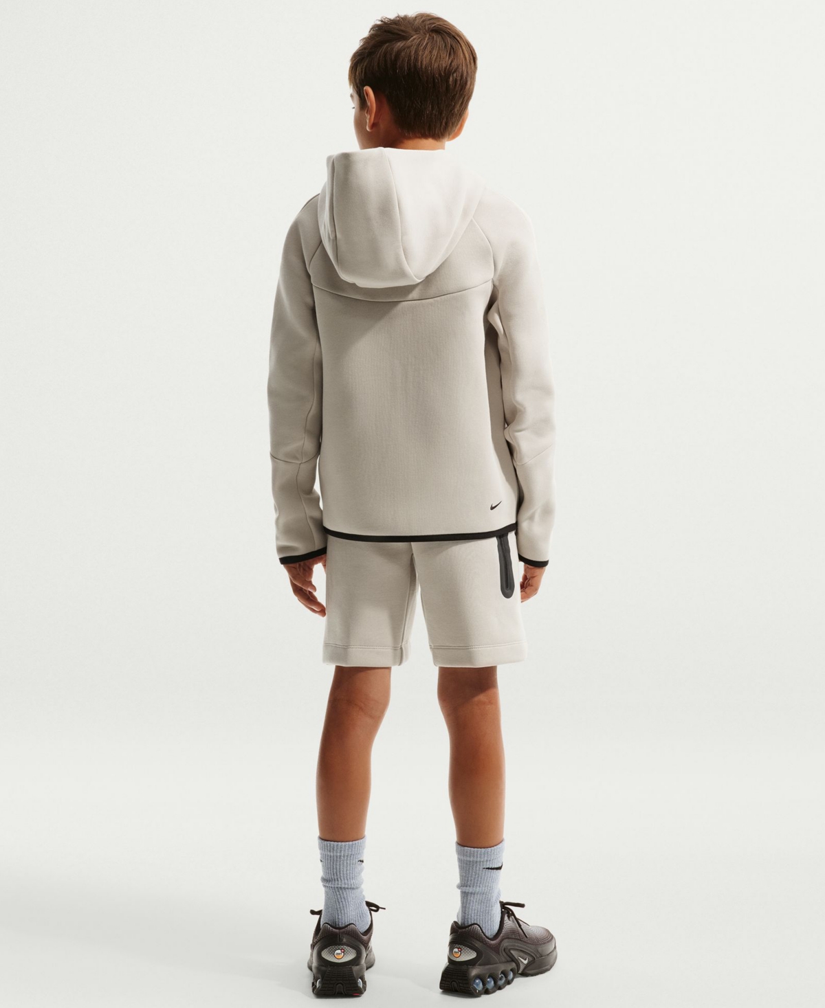 Nike Big Boys Sportswear Full-Zip Tech Fleece Hoodie
