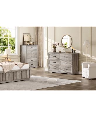 Dresser for Bedroom with 6 Drawers