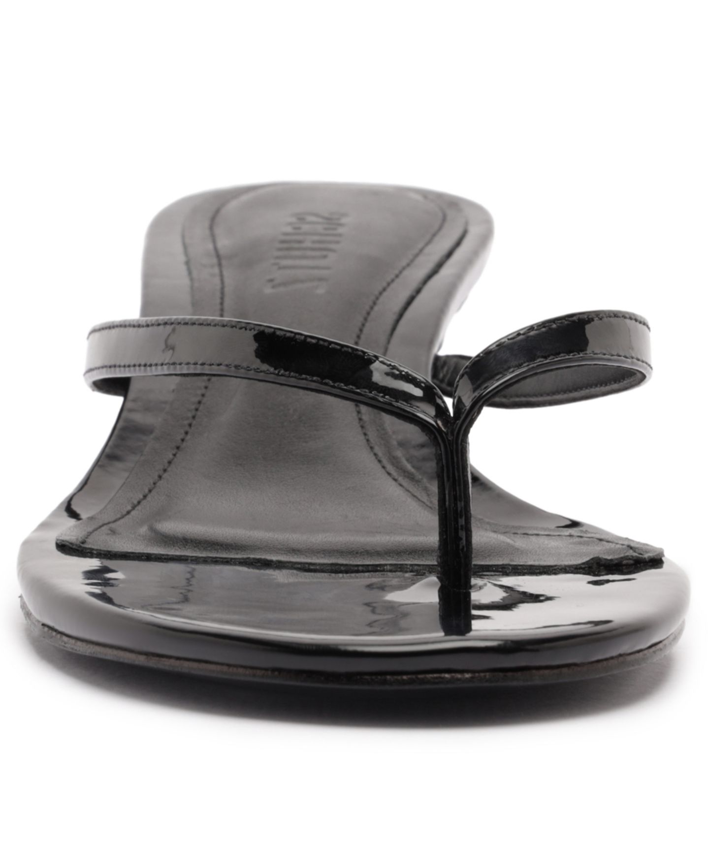 Женские сандалии Schutz Carolyn Slip-On Dress Sandals, цвет: Чёрный лаковый — фото 10