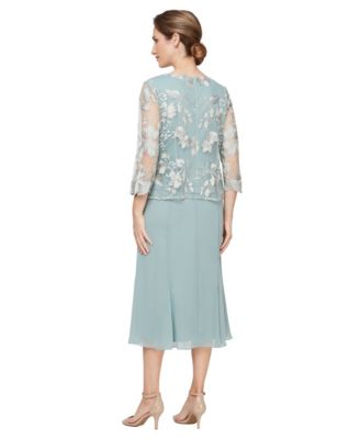 Women's Scoop Neck Jacket Dress