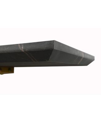 Gold Intertwined Metal Legs Luxury High-End Entryway Accent Console Table