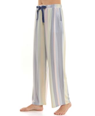 Women's Open Leg Mid-Rise Sleep Pants